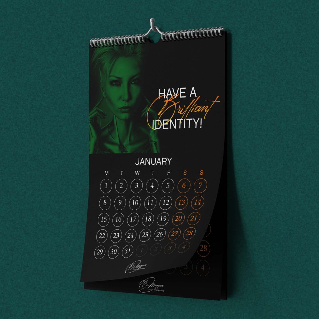 Calendar Mockup Bris Photos