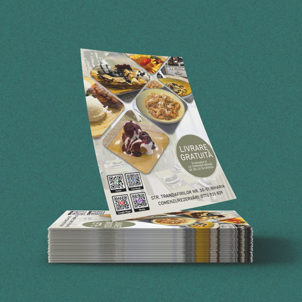 Flyer mockup La popas
