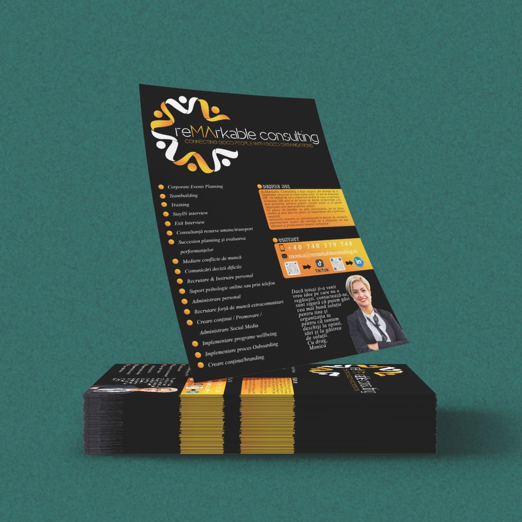 Flyer mockup ReMarkable