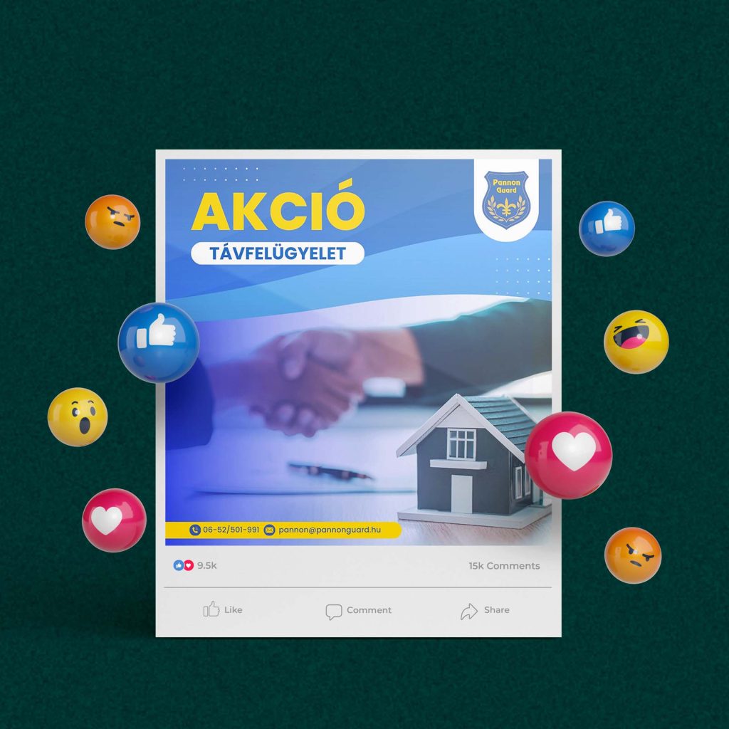 Social Media Mockup Pannon Guards