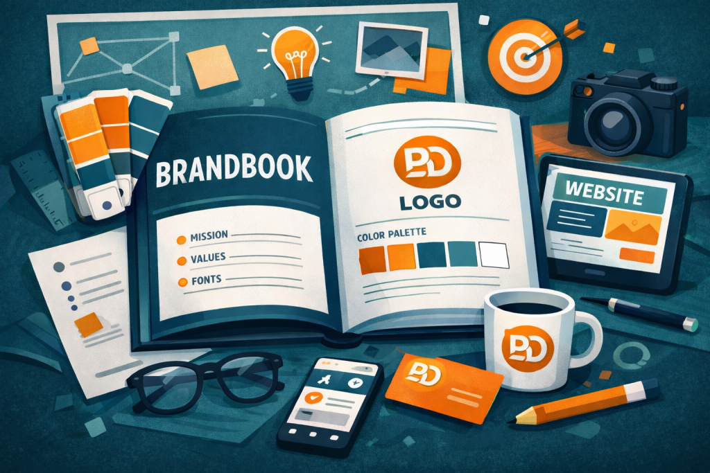 Ce conține un brandbook