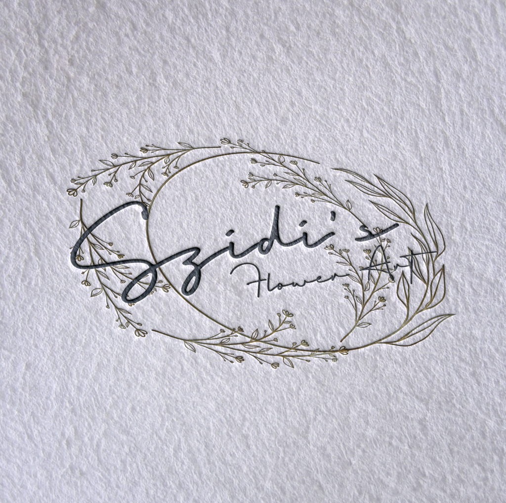 Logo Mockup Szidis FLower Art